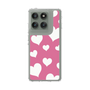 Slim Protection Case［ Dot Hearts - Pink ］