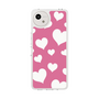 Slim Protection Case［ Dot Hearts - Pink ］