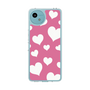 Slim Protection Case［ Dot Hearts - Pink ］