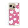 Slim Protection Case［ Dot Hearts - Pink ］