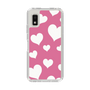 Slim Protection Case［ Dot Hearts - Pink ］