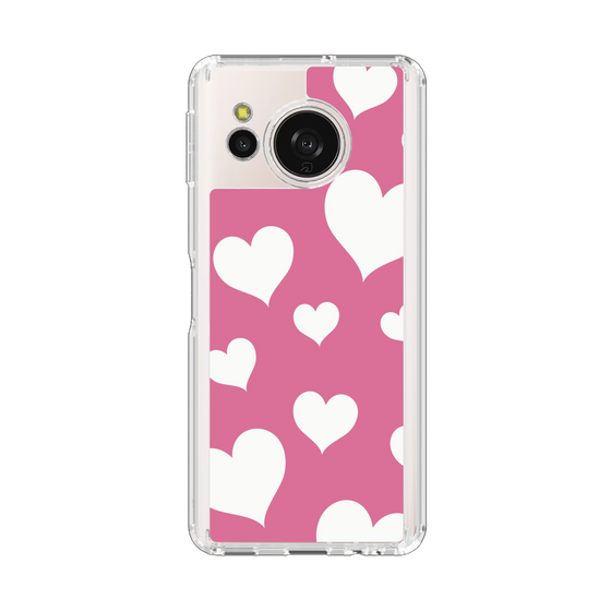Slim Protection Case［ Dot Hearts - Pink ］