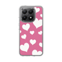 Slim Protection Case［ Dot Hearts - Pink ］