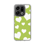 Slim Protection Case［ Dot Hearts - Green ］
