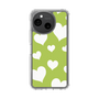 Slim Protection Case［ Dot Hearts - Green ］