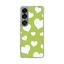 Slim Protection Case［ Dot Hearts - Green ］