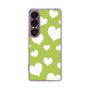 Slim Protection Case［ Dot Hearts - Green ］