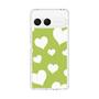 Slim Protection Case［ Dot Hearts - Green ］