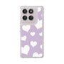 Slim Protection Case［ Dot Hearts - Purple ］