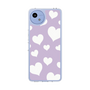 Slim Protection Case［ Dot Hearts - Purple ］