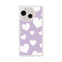 Slim Protection Case［ Dot Hearts - Purple ］