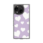 Slim Protection Case［ Dot Hearts - Purple ］