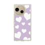 Slim Protection Case［ Dot Hearts - Purple ］
