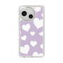 Slim Protection Case［ Dot Hearts - Purple ］