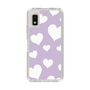 Slim Protection Case［ Dot Hearts - Purple ］