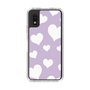 Slim Protection Case［ Dot Hearts - Purple ］
