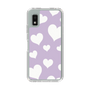 Slim Protection Case［ Dot Hearts - Purple ］