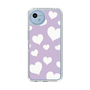 Slim Protection Case［ Dot Hearts - Purple ］