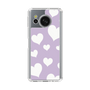 Slim Protection Case［ Dot Hearts - Purple ］