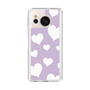 Slim Protection Case［ Dot Hearts - Purple ］
