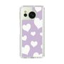 Slim Protection Case［ Dot Hearts - Purple ］