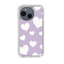 Slim Protection Case［ Dot Hearts - Purple ］
