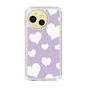 Slim Protection Case［ Dot Hearts - Purple ］