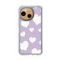 Slim Protection Case［ Dot Hearts - Purple ］