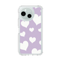 Slim Protection Case［ Dot Hearts - Purple ］