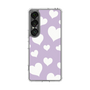 Slim Protection Case［ Dot Hearts - Purple ］