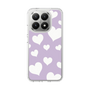 Slim Protection Case［ Dot Hearts - Purple ］
