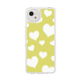 Slim Protection Case［ Dot Hearts - Yellow ］