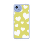 Slim Protection Case［ Dot Hearts - Yellow ］
