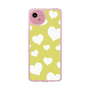 Slim Protection Case［ Dot Hearts - Yellow ］