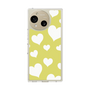 Slim Protection Case［ Dot Hearts - Yellow ］