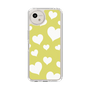 Slim Protection Case［ Dot Hearts - Yellow ］