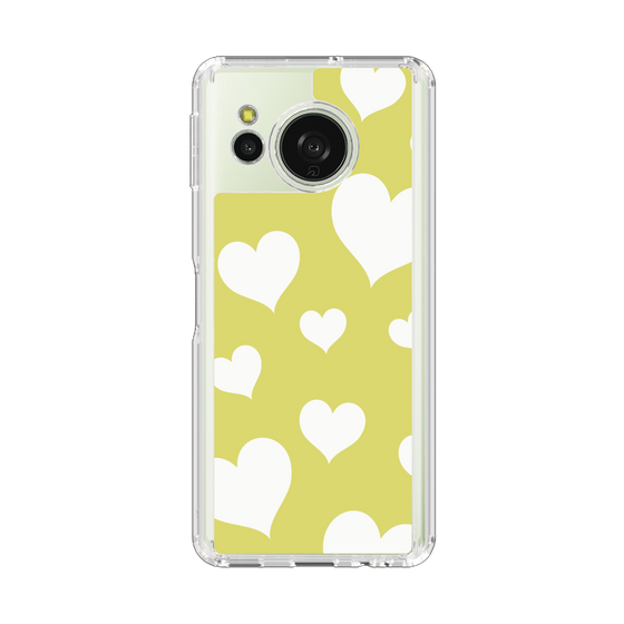Slim Protection Case［ Dot Hearts - Yellow ］
