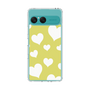 Slim Protection Case［ Dot Hearts - Yellow ］