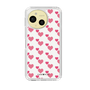 Slim Protection Case［ Stripe Hearts - Pink ］