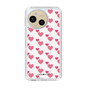 Slim Protection Case［ Stripe Hearts - Pink ］