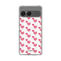 Slim Protection Case［ Stripe Hearts - Pink ］