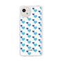 Slim Protection Case［ Stripe Hearts - Blue ］
