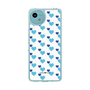 Slim Protection Case［ Stripe Hearts - Blue ］