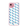 Slim Protection Case［ Stripe Hearts - Blue ］