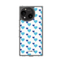 Slim Protection Case［ Stripe Hearts - Blue ］