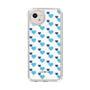 Slim Protection Case［ Stripe Hearts - Blue ］