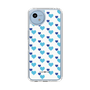 Slim Protection Case［ Stripe Hearts - Blue ］