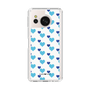 Slim Protection Case［ Stripe Hearts - Blue ］