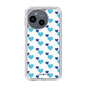 Slim Protection Case［ Stripe Hearts - Blue ］