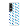 Slim Protection Case［ Stripe Hearts - Blue ］
